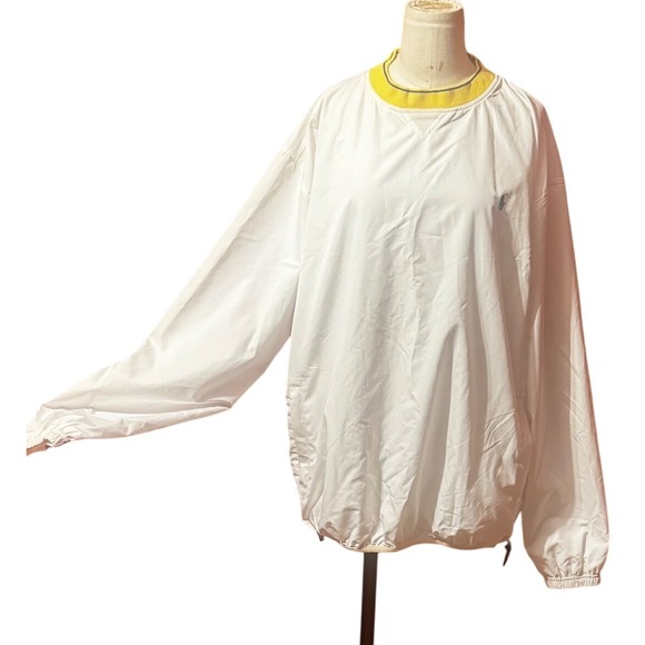 Polo Ralph Lauren Other - Polo Sport Ralph Lauren Pullover Jacket Windbreaker Mens Size L White Yellow